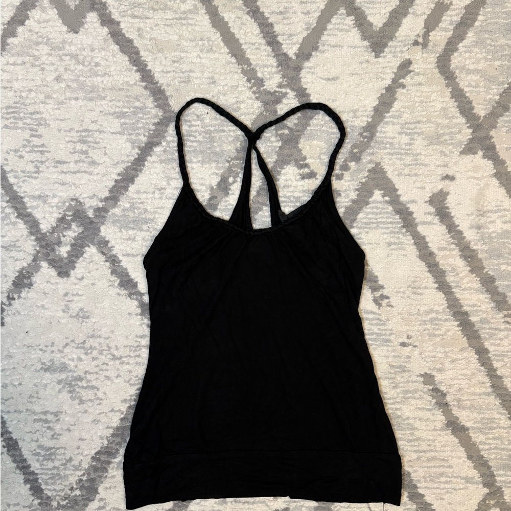 Vintage y2k Black halter neck tank top